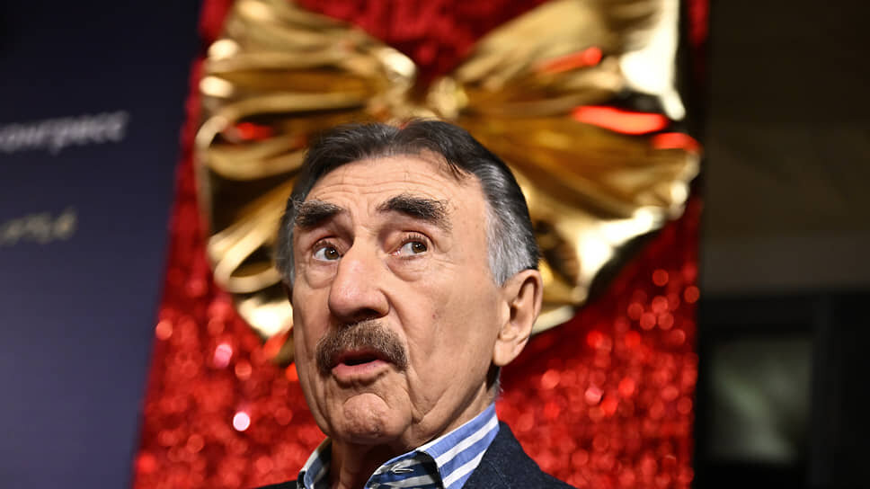 Актер Леонид Каневский на благотворительном приеме Российского еврейского конгресса (РЕК) в преддверии праздника Пурим.📷Фото: Александр Миридонов / Коммерсантъ