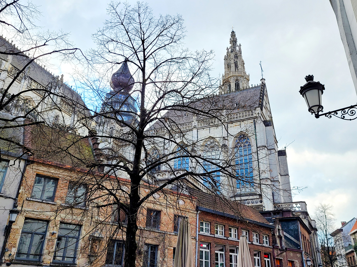 В центре Антверпена. Фото автора.