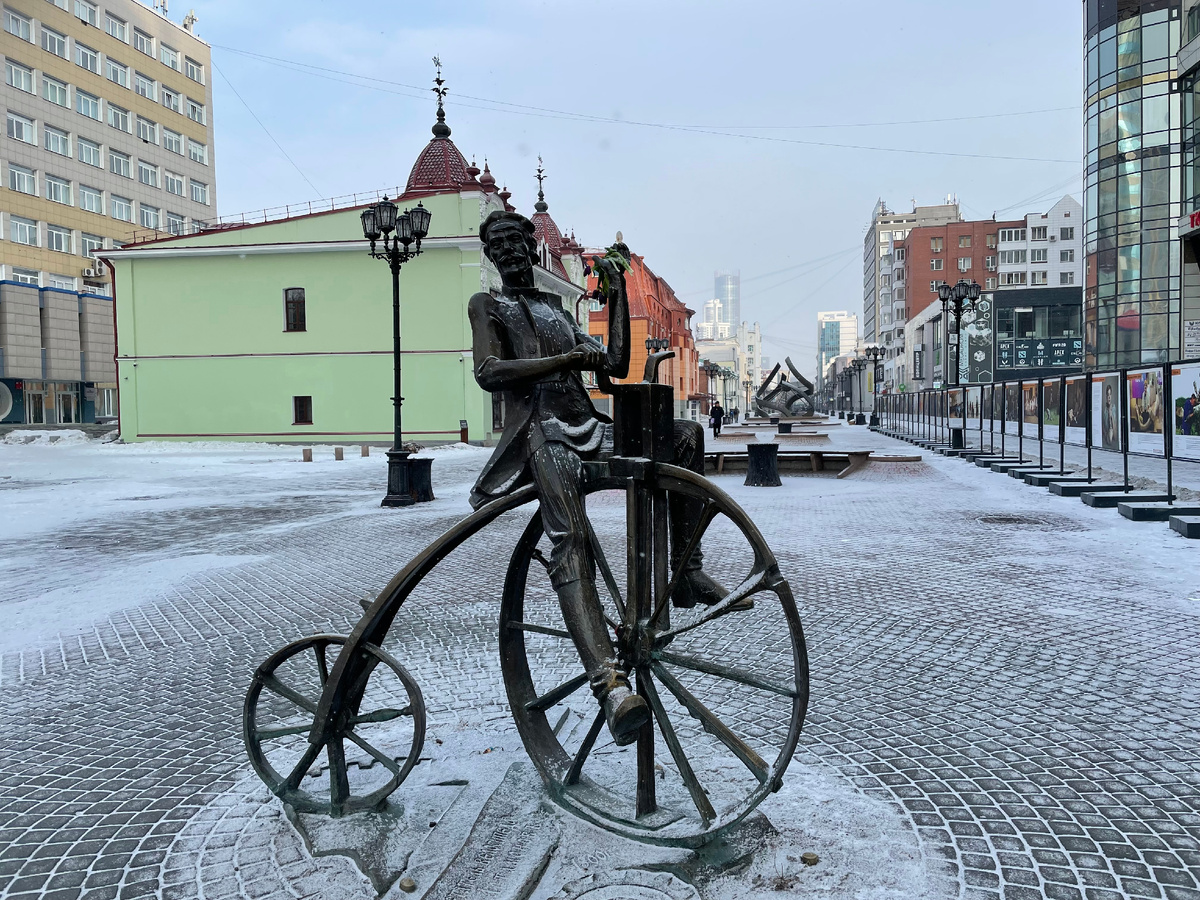 Екатеринбург, на ул. Вайнера. Фото Natalya Dolidenok