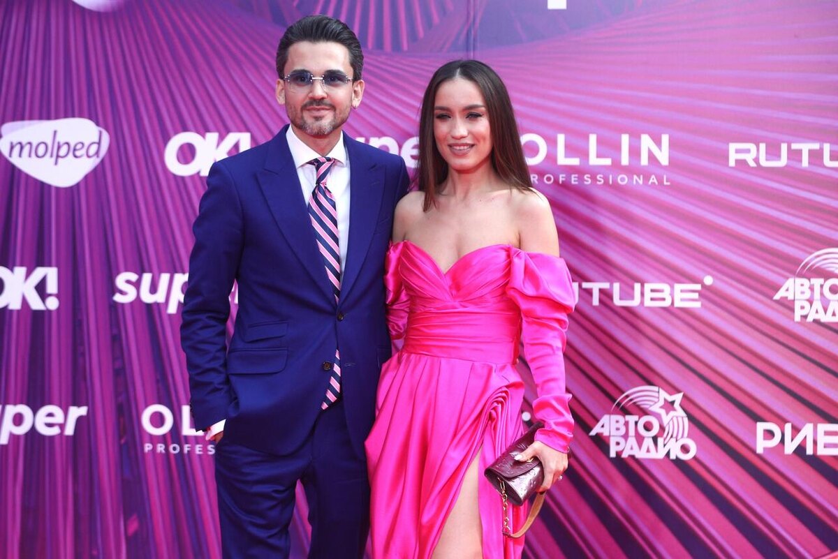    Виктория Дайнеко с женихом. © Belkin Aleхey/globallookpress.com