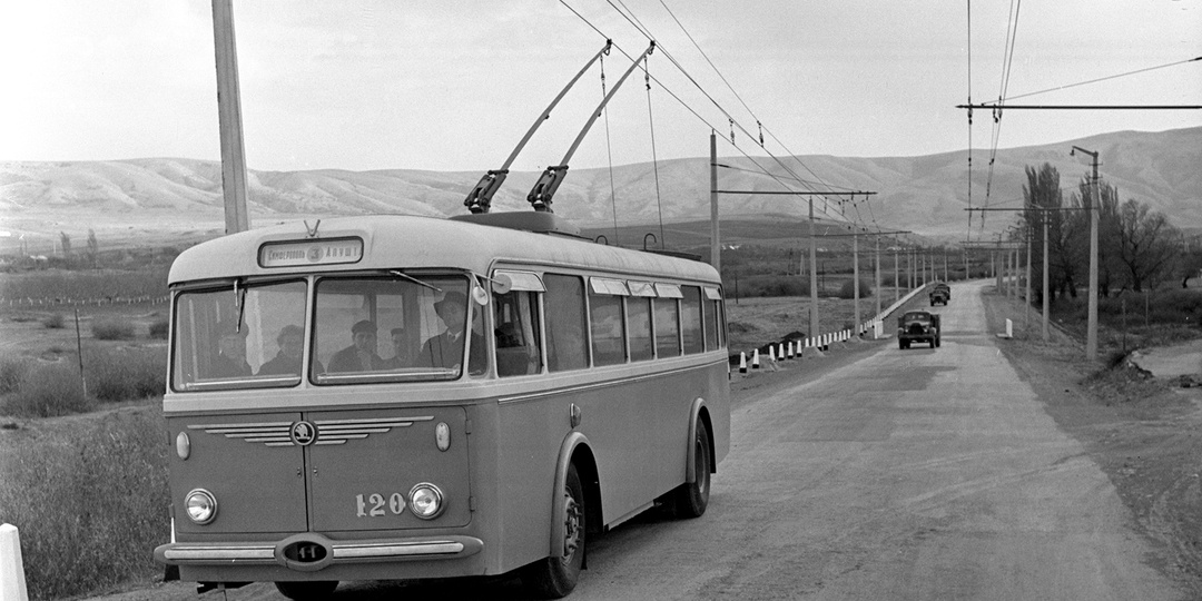Каким был Крым в 1959 году? 16 снимков в год открытия Крымского троллейбуса