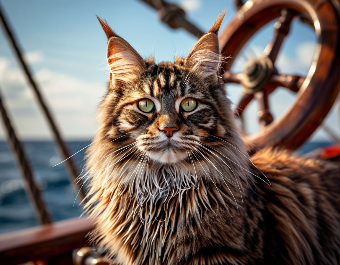 А может сидела за самим штурвалом?