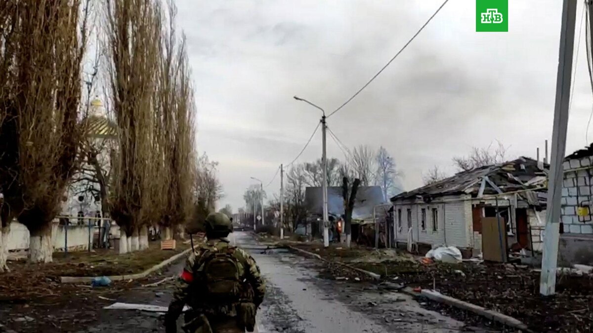    Минобороны РФ показало видео из освобожденной Суджи