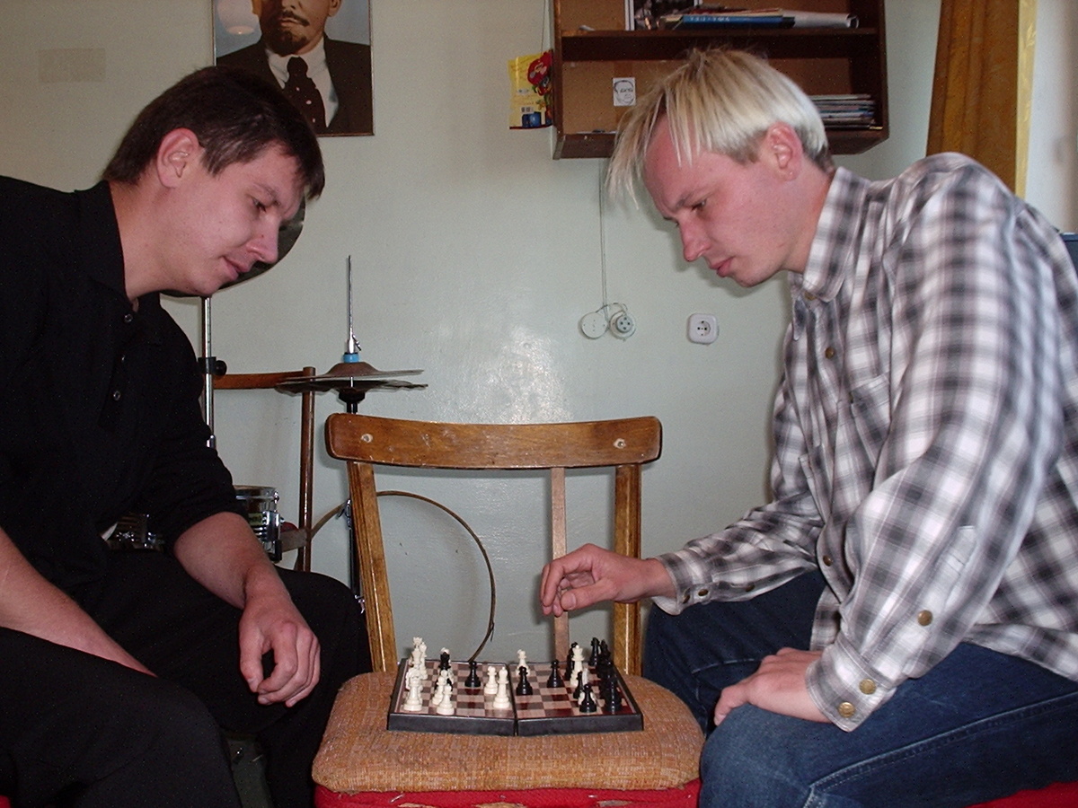 Руслан Туктамышев и Борис БО Бородулин с клубе "Факел"