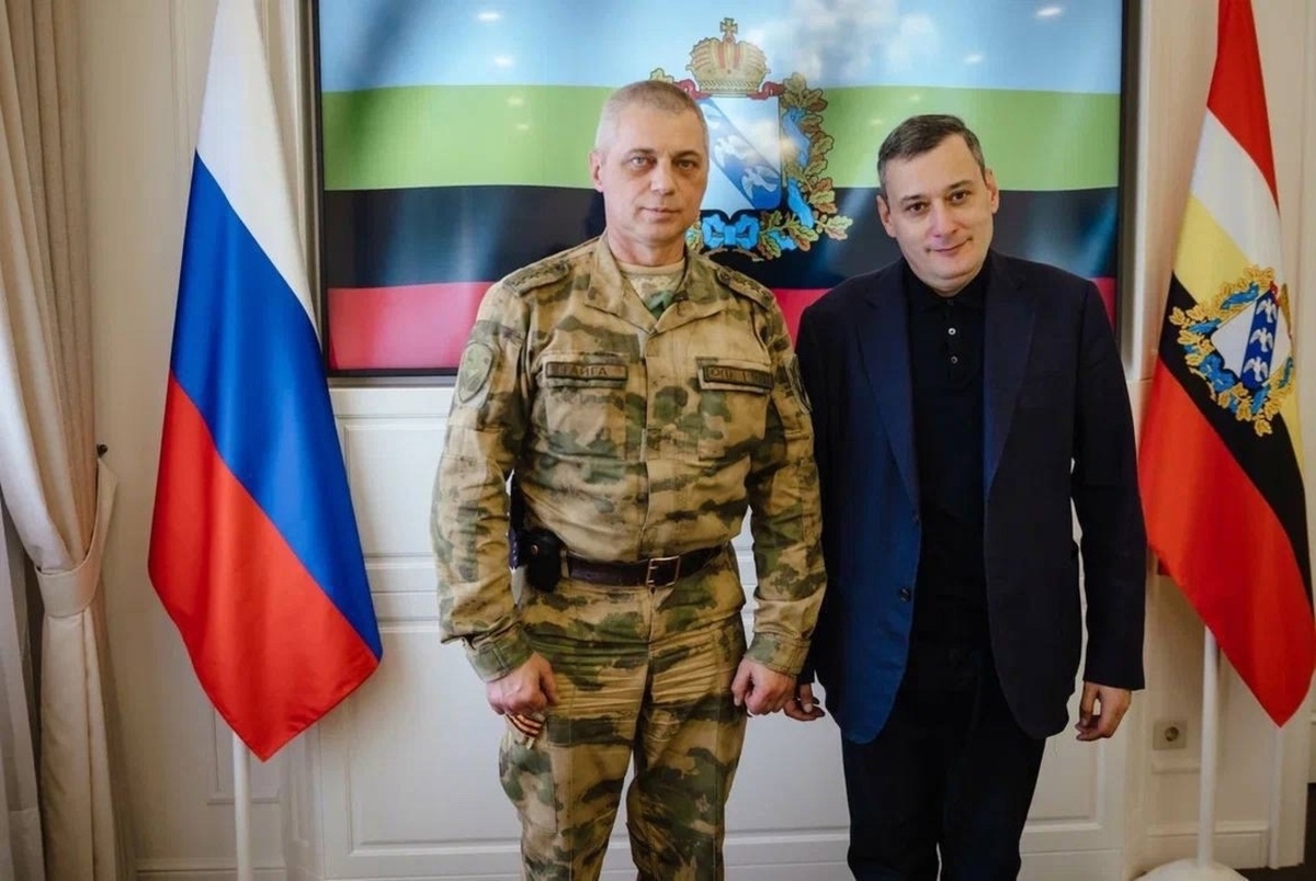    Врио губернатора Курской области встретился с заместителем директора Росгвардии