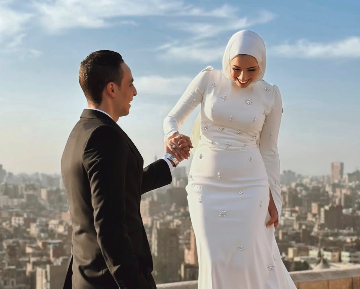 Жених и невеста в Египте. Фото в иллюстраивных целях, здесь и далее источник - Pigeon Weddings