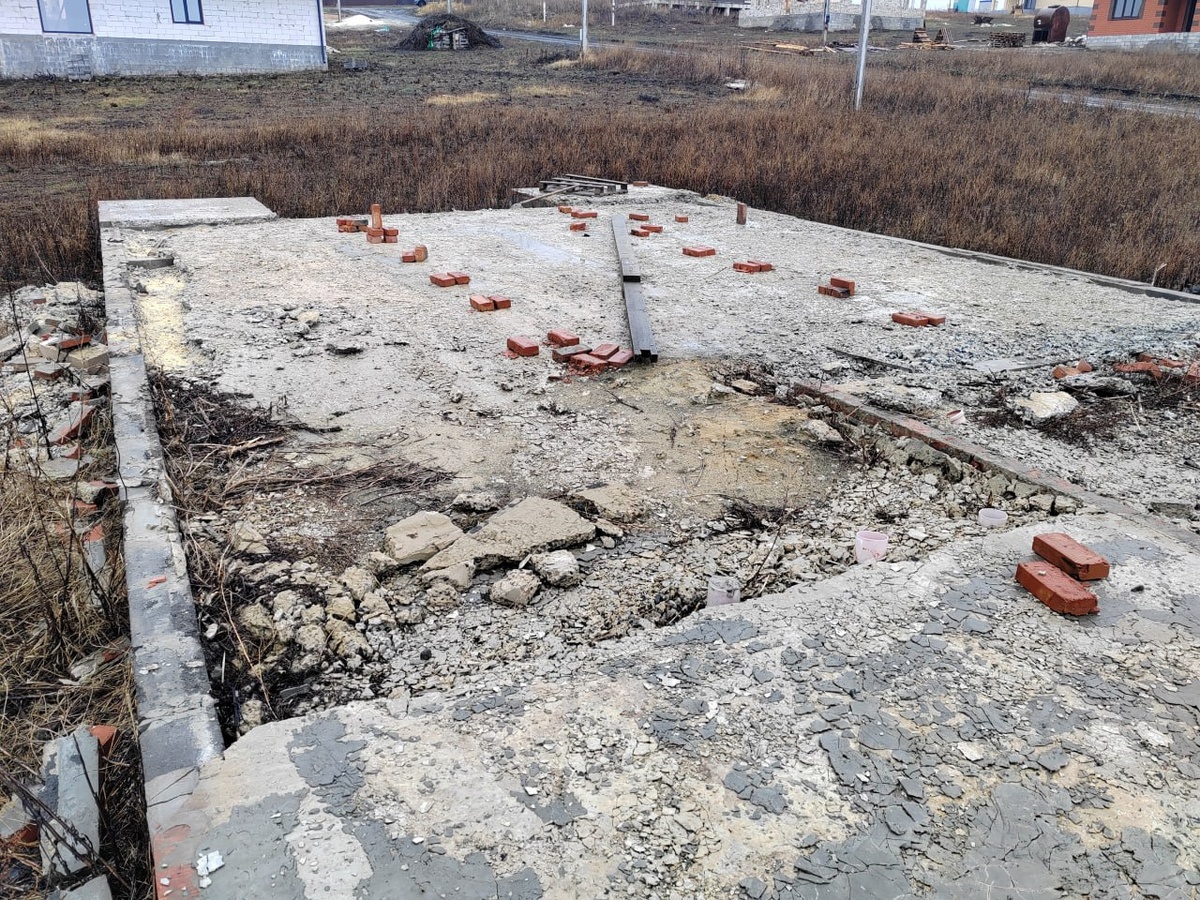 Уже начали демонтаж