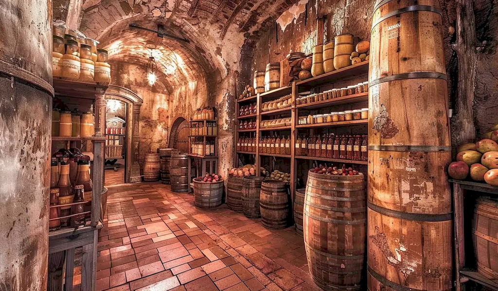 Погреб это настоящая кладовая, сохраняющая свежесть продуктов круглый год. 