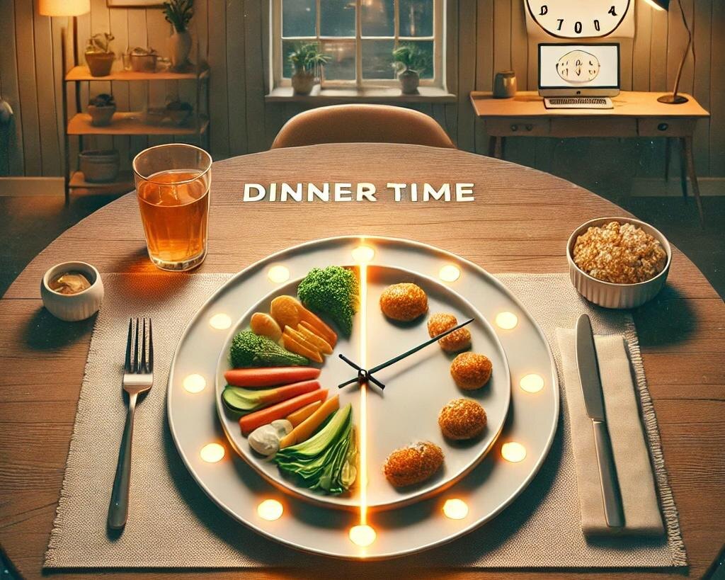 часы - тарелка