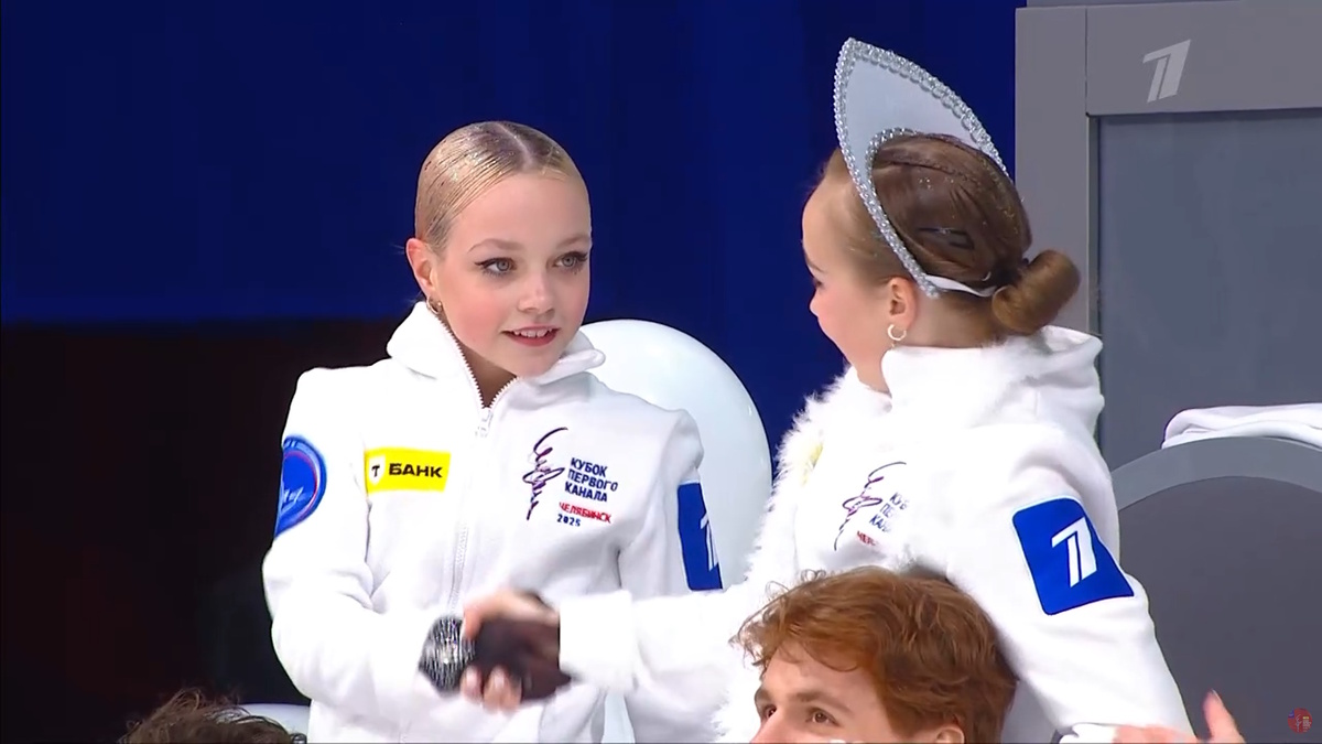 Елена Костылева. Фото: стоп-кадр прямого эфира "Первого канала"