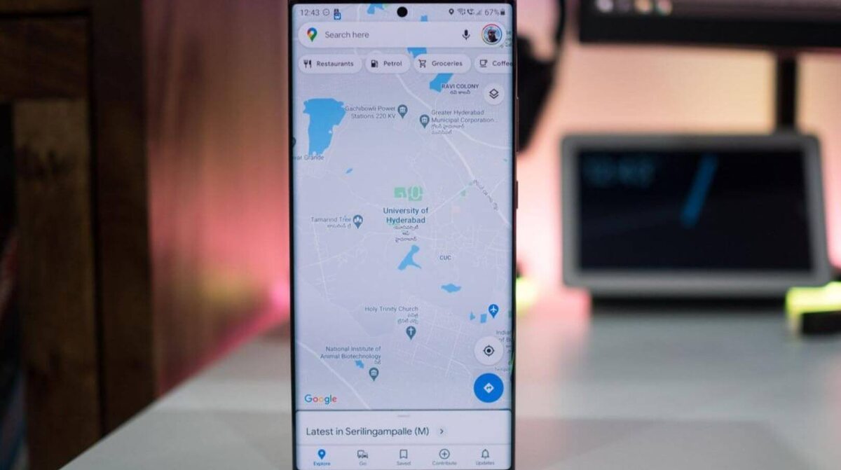    Карты GPS могут работать неточно на телефоне. Почему? Фото: yahoo.com