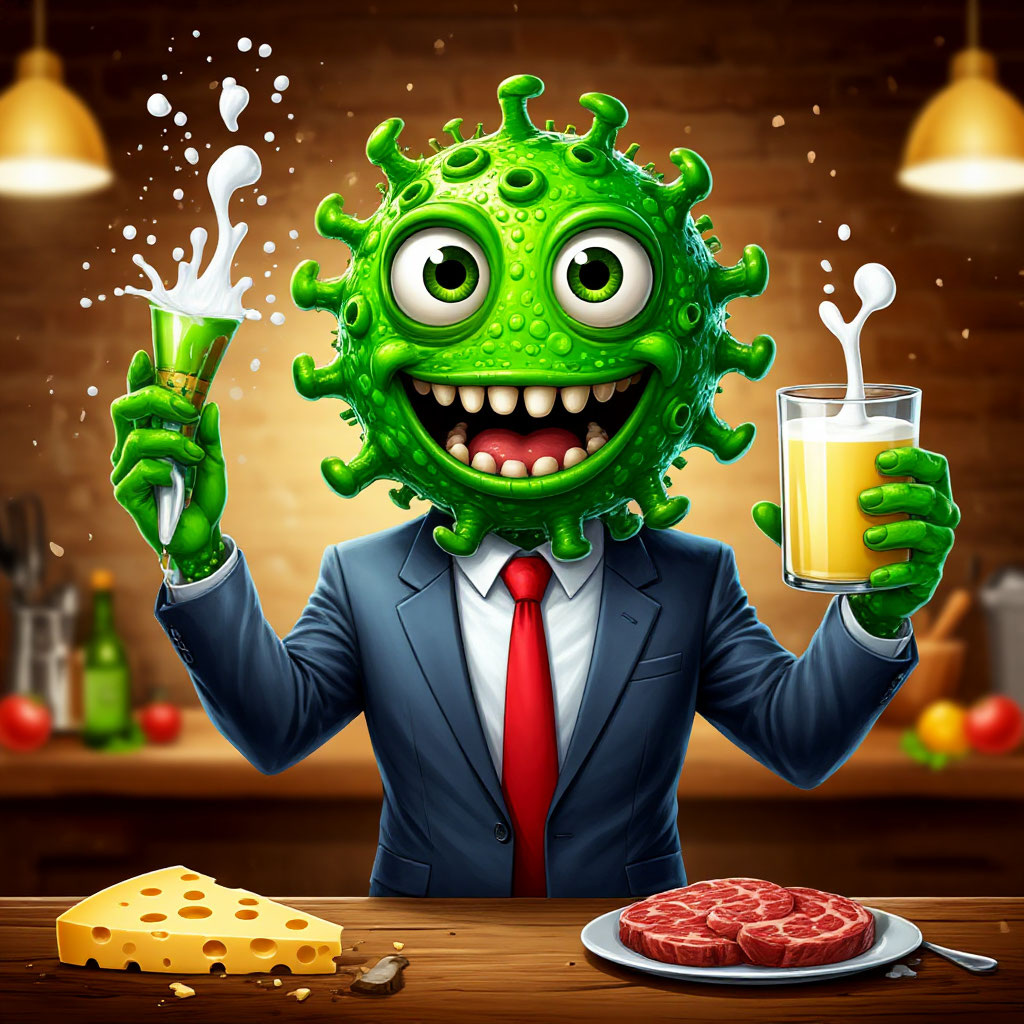 Не только едят, но и сохраняют. Картинка сгенерирована ИИ Яндекс Арт.