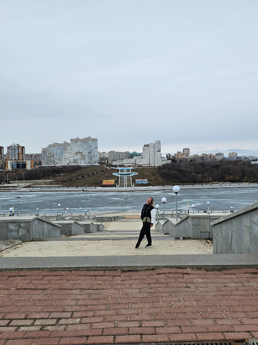 Набережная р. Волги в г. Чебоксары