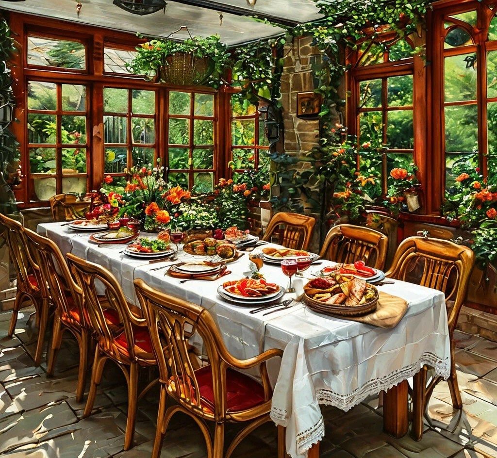 Создала в нейросети 