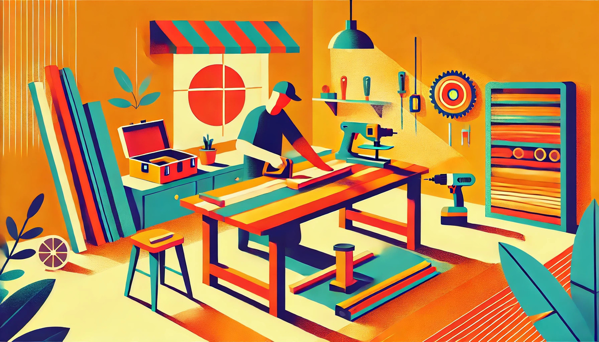 Столярное дело — это не только полезный навык, но и способ самовыражения.