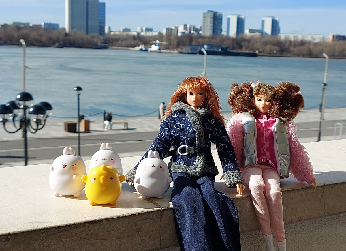 Моланги, Пиу-Пиу и куклы Момоко