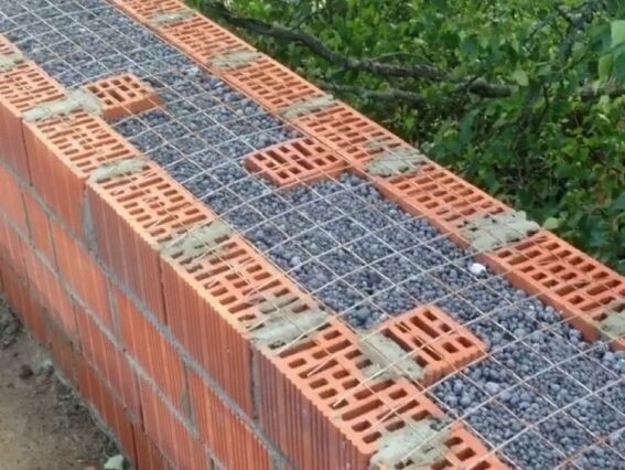 Утепление кирпичной стены керамзитом