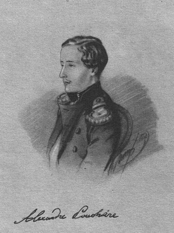 А. А. Пушкин. 1851 г. Рисунок Н.П. Ланского