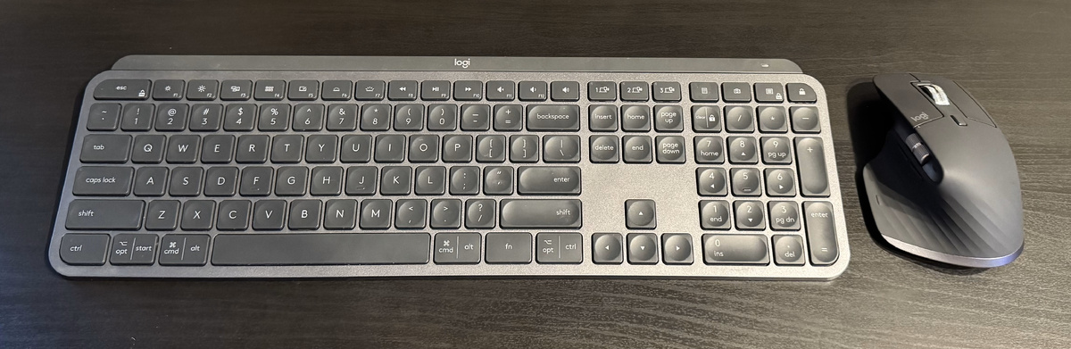 Logitech MX Keys & Logitech MX Master 3S 