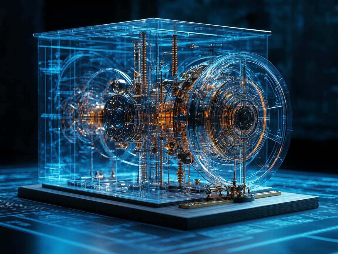 Чертежи одного из предполагаемых «вечных двигателей» – загадочное устройство, старые схемы