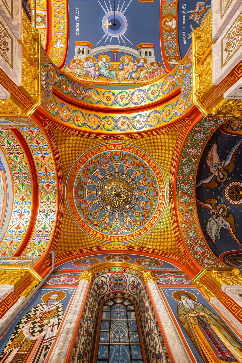 Воскресенский собор Новодевичьего монастыря. Фото Андрей Белимов-Гущин. Февраль 2025