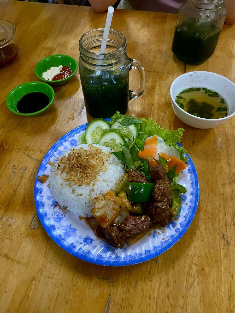 Рис с говядиной и овощами 40К