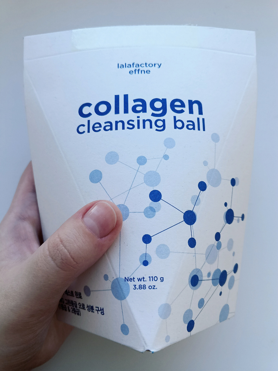 Шар для умывания Collagen cleansing ball