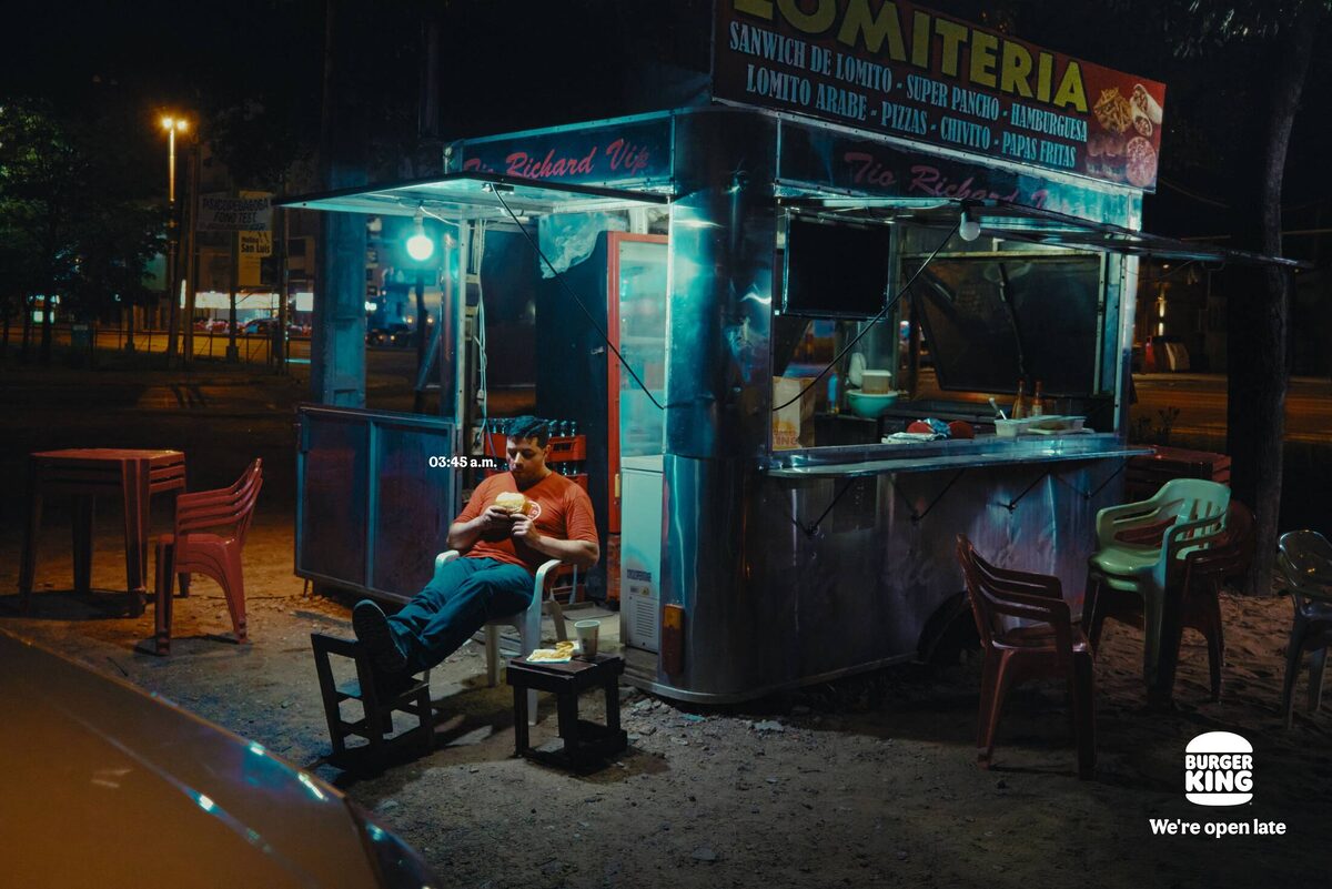 Burger King Paraguay: кампания «Open Late» о ночных продавцах ломито  