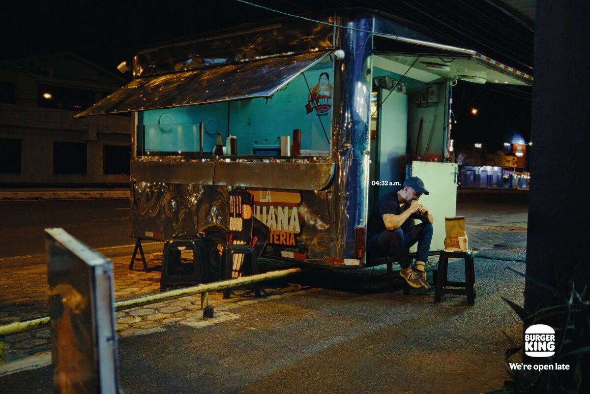 Burger King Paraguay: кампания «Open Late» о ночных продавцах ломито  
