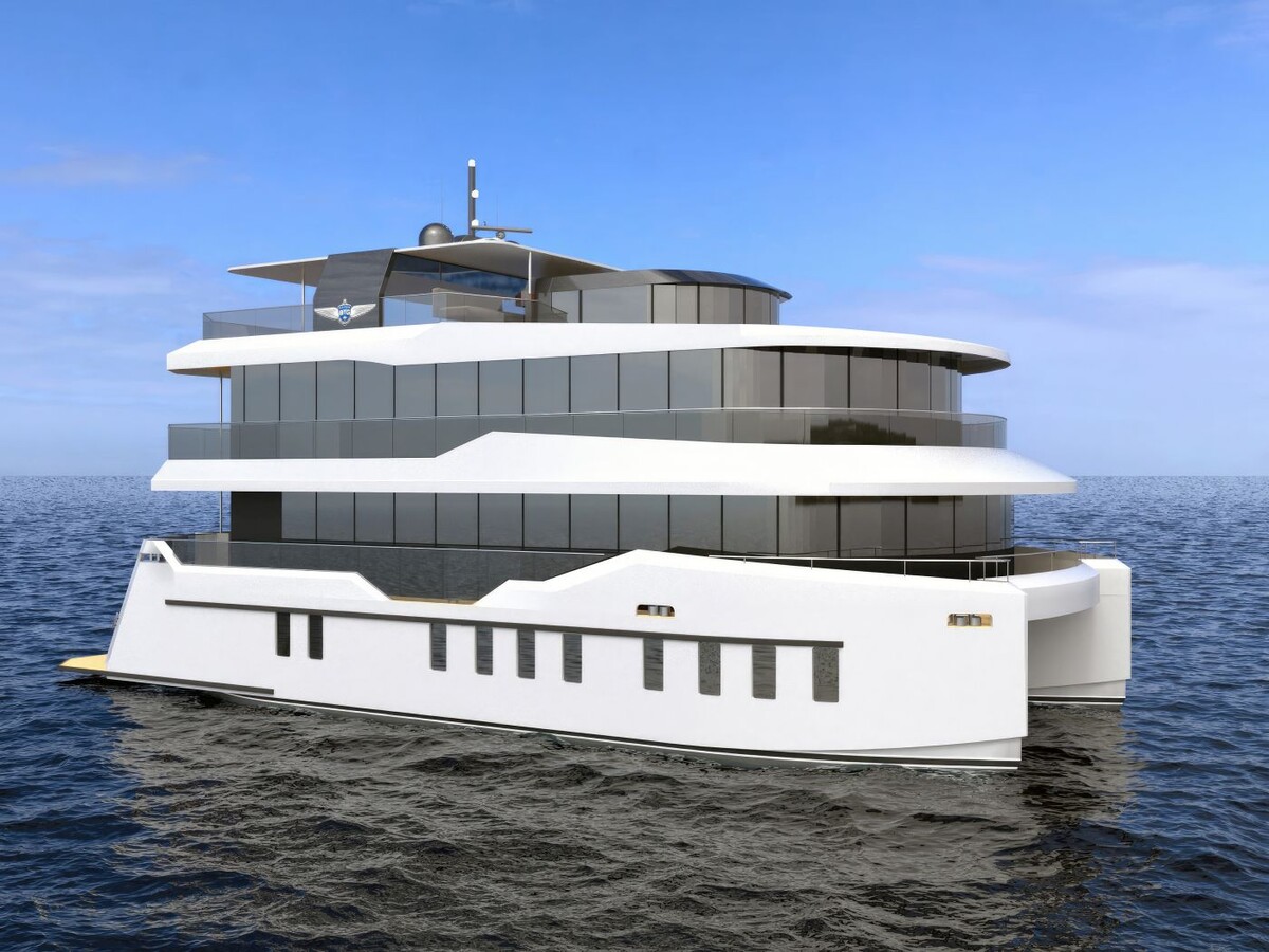 Суперяхта в стиле хаусбот - суперхаусбот Baikal 20 SHB