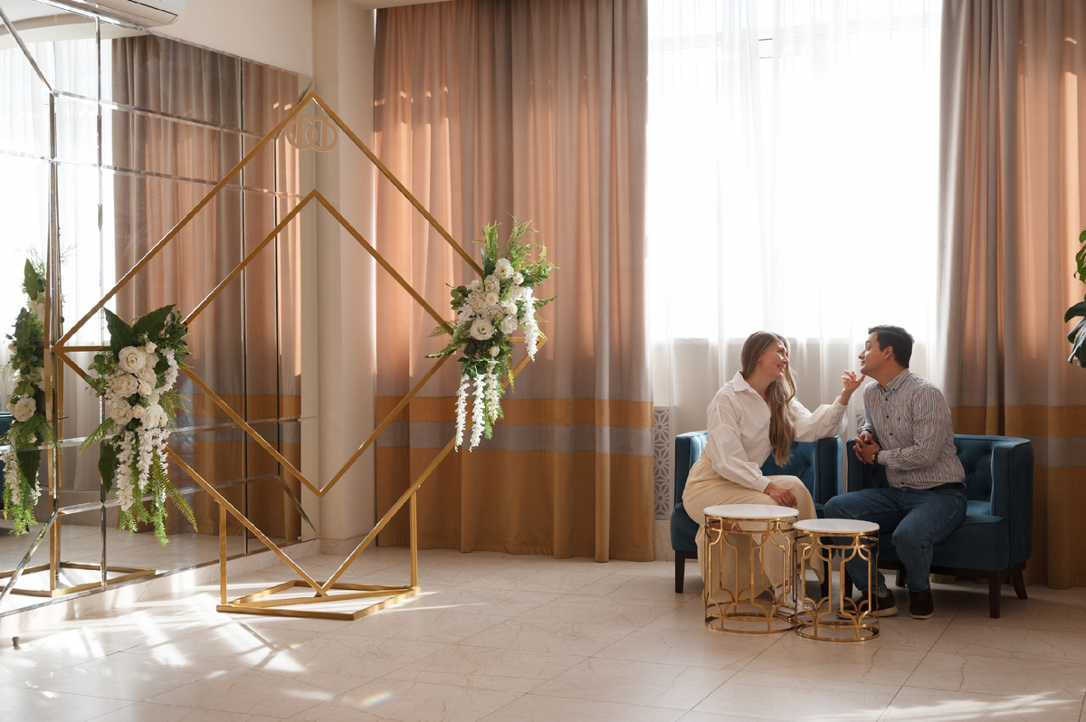 Организатор свадьбы агентство ПИОН. Проект Ольги Киселевой