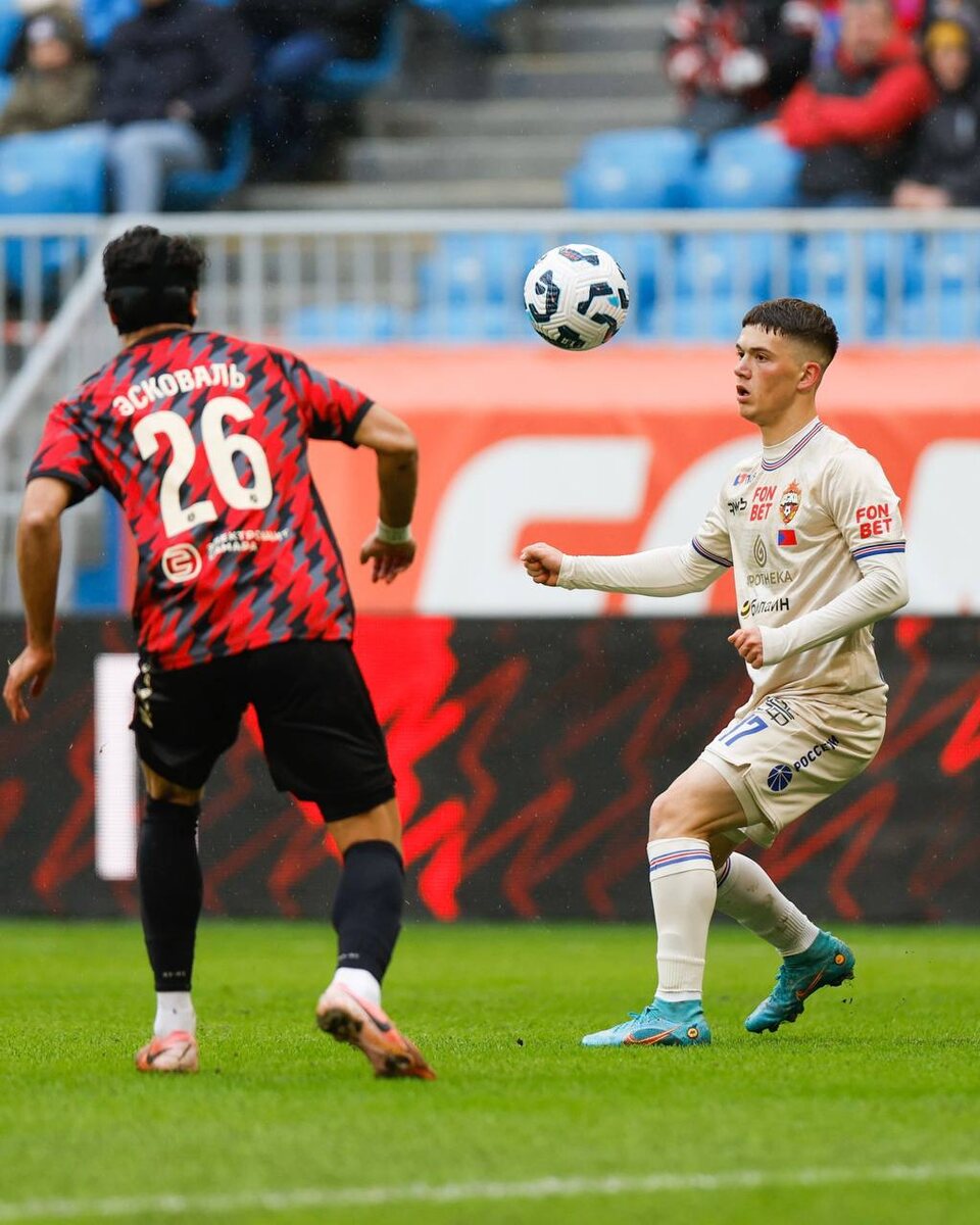 Кирилл Глебов - автор первого гола 