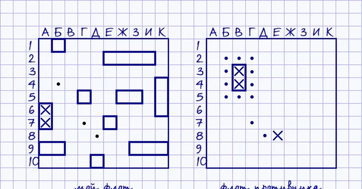 Морской бой - классика
