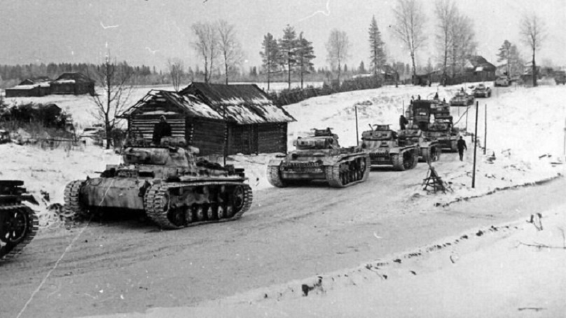 Немцы под Москвой, ноябрь 1941 г