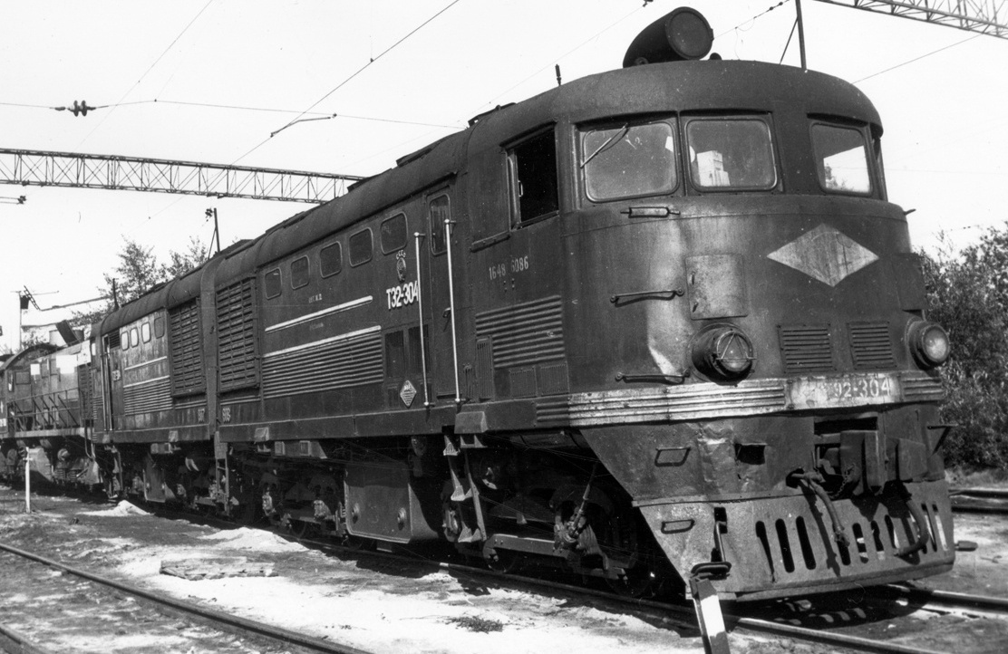 В депо Кандалкша. 80-е. Автор Пакаркин. Паровоз ИС.