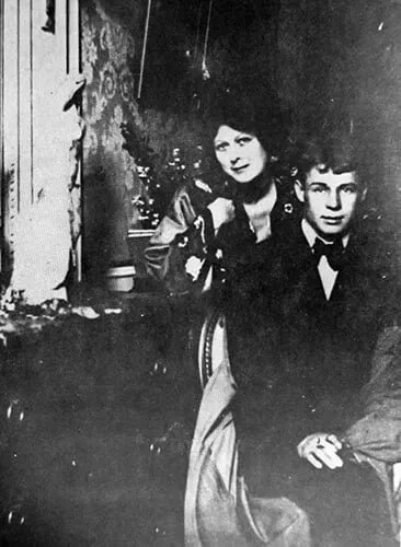 Есенин и Дункан, 1921г