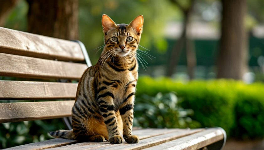 Бенгальский кот Мурзик