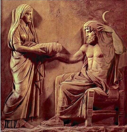 Фото: Яндекс картинки. Кронос и Рея