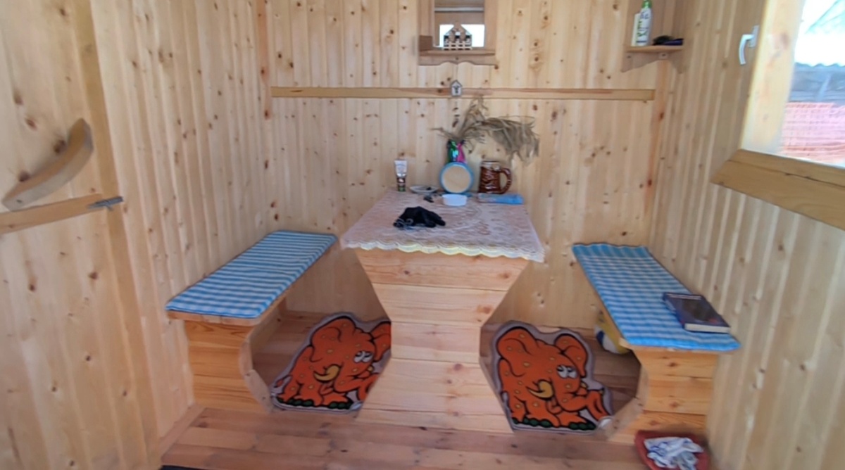 Фото автора. Моя баня.