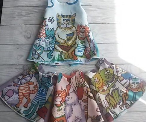 Платья для девочек от Гетц и Паола Рейна