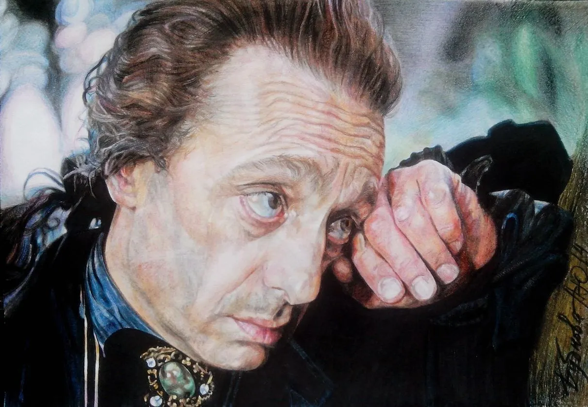 (Джузи) , цв. карандаши "Сонет", 2014 г.