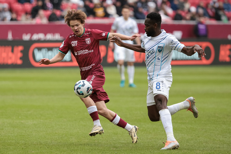    Никита Васильев (слева) и Мамаду Майга / фото: Сергей Елагин, «БИЗНЕС Online»