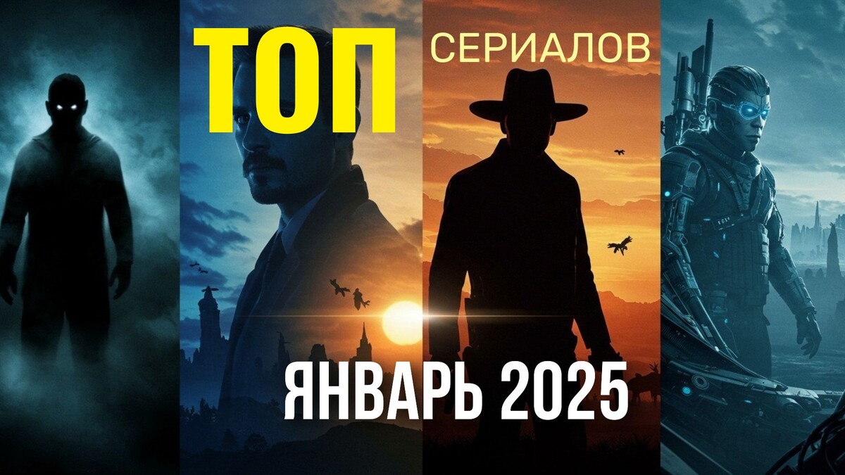 Лучшие сериалы за январь 2025