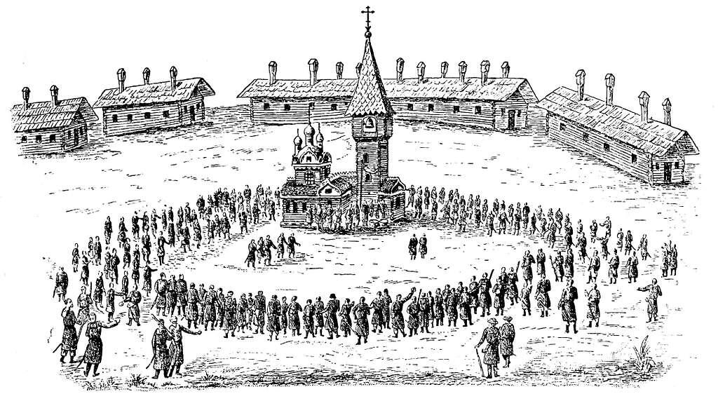 Рисунок к статье «Запорожская Сечь». Военная энциклопедия Сытина (Санкт-Петербург, 1911-1915)