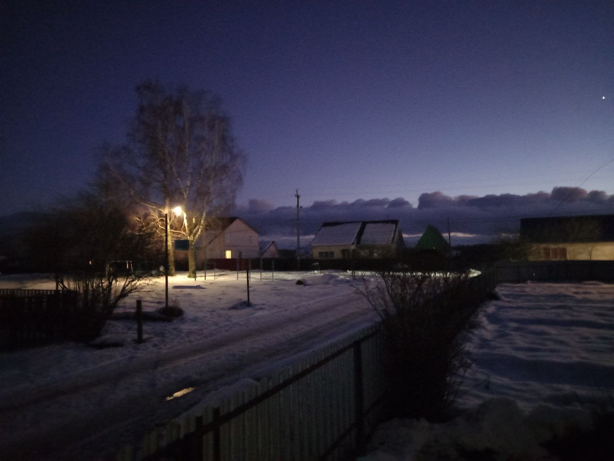 Когда на душе сумерки. Фото автора.