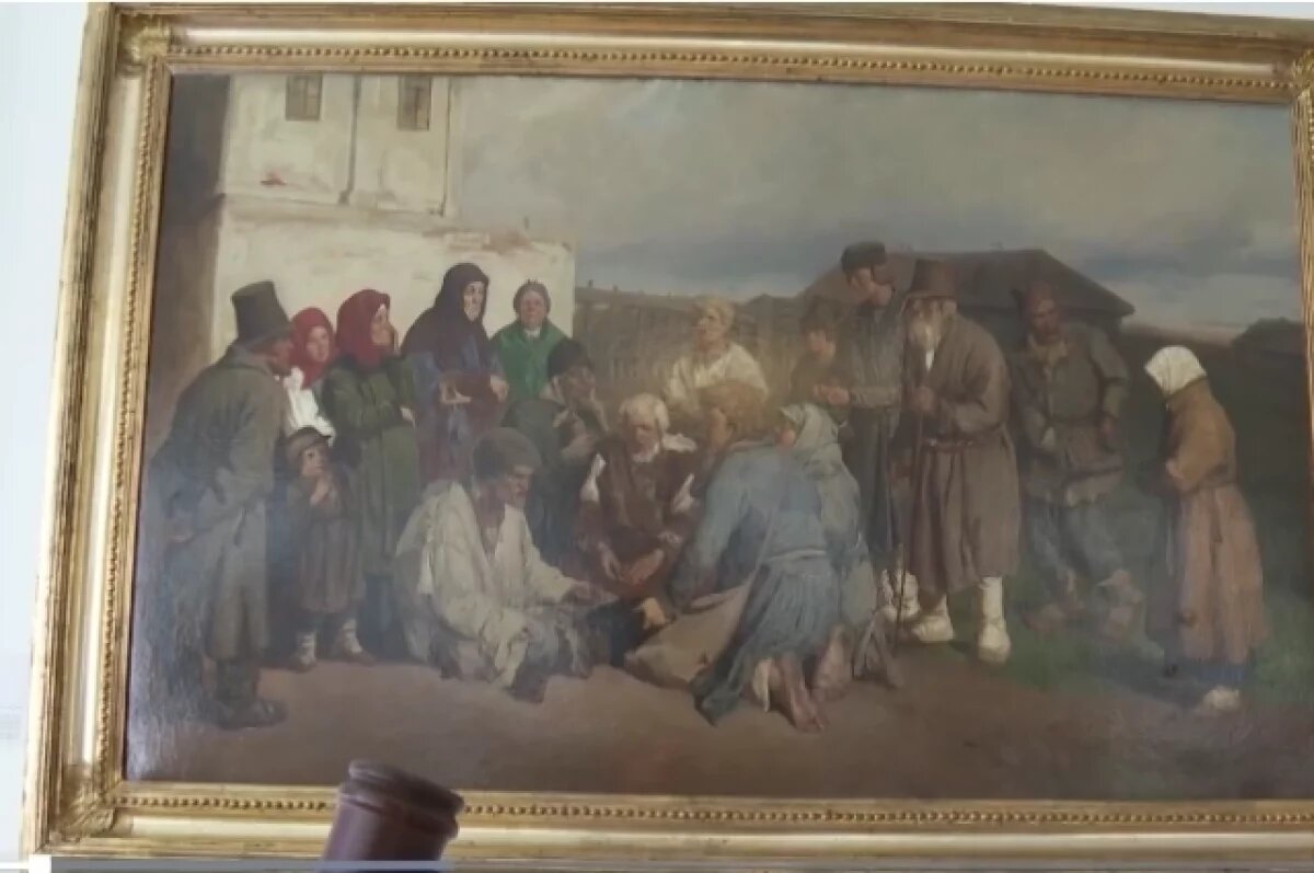    Ранее неизвестную работу Васнецова «Богомольцы» продали за 135 млн рублей