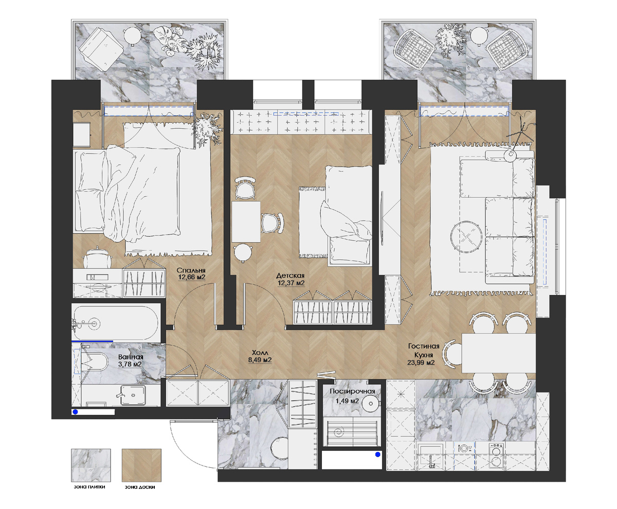 Планировочное решение