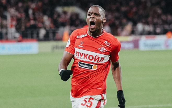 Кристофер Мартинс забил два гола в ворота "Зенита". Фото: ФК "Спартак"