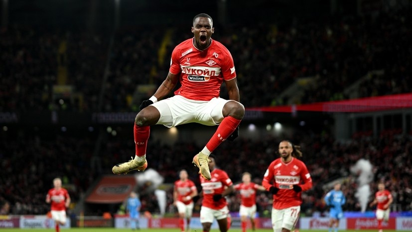     Полузащитник «Спартака» Кристофер Мартинс РИА Новости Алексей Филиппов