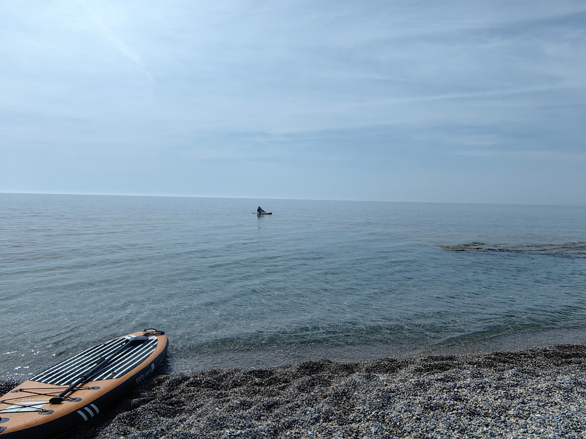 Это я на горизонте 